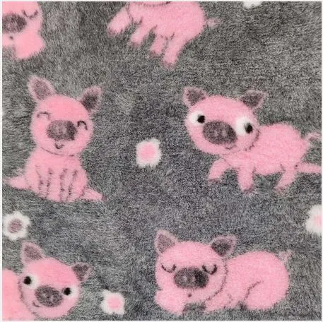 Pig-pattern veterinary bedding